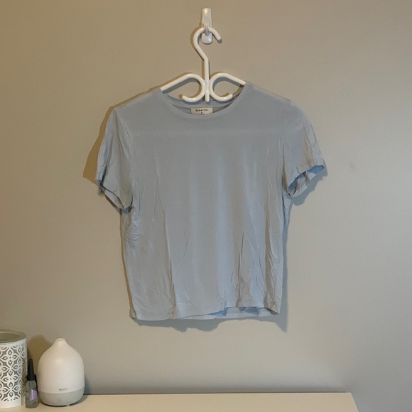 Light blue Babaton tee - Picture 1 of 2